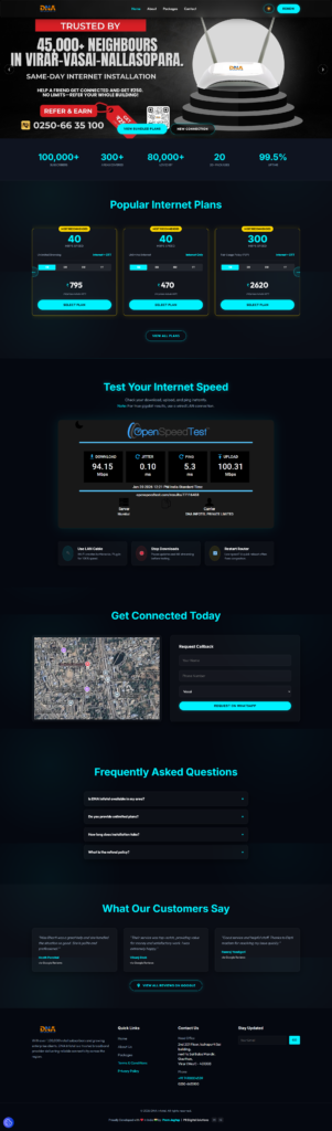 ISP- Custom Web Developement